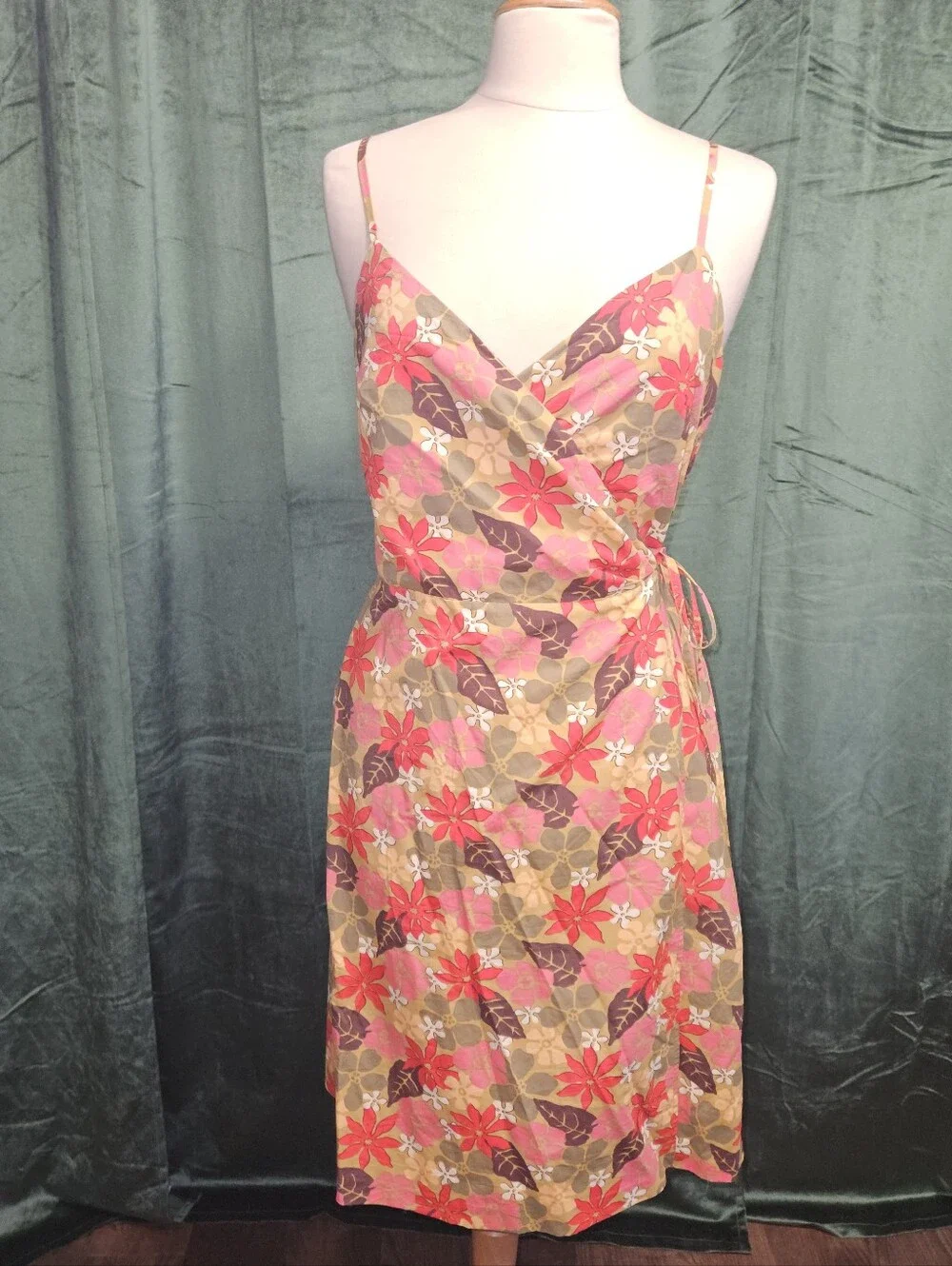J. Crew Pavel Floral Faux Wrap Dress